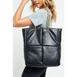 Urban Expressions Black Zoe Tote